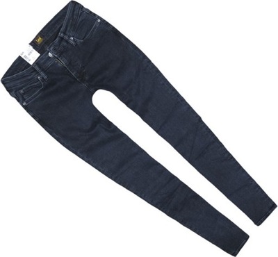 LEE MALONE NIGHT SHADE jeansy rurki skinny W26 L32