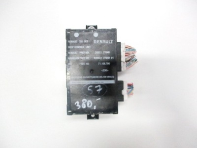 Модуль крыша megane iii cabrio cc 285c17764r фото №1