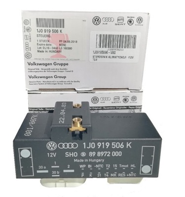 1j0919506k блок керування вентилятора golf iv octavia i фото №1