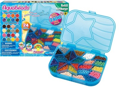 AquaBeads Zestaw Koralików 2400 szt Wodne Koraliki