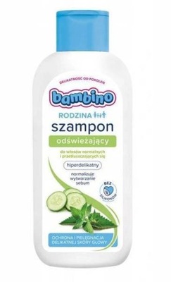 BAMBINO szampon do włosów Odświeżający 400ml