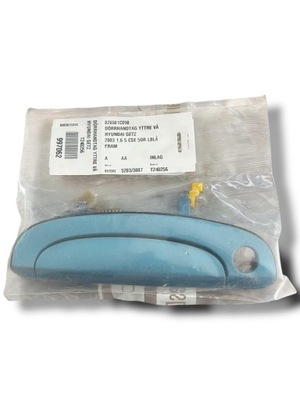 Hyundai getz ручка зовнішня лівий задня 826501c050 фото №1