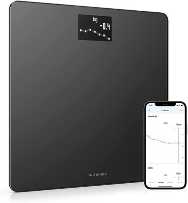 Waga łazienkowa Nokia Body Withings czarna WiFi