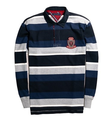 TOMMY HILFIGER SWETER BLUZA POLO r. L