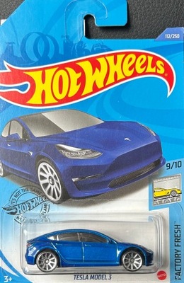 Hot Wheels Tesla Model 3