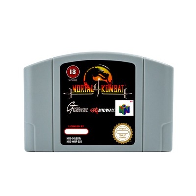 Mortal Kombat 4 PAL version N64