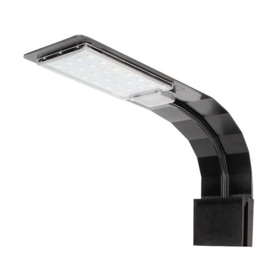 Lampka LED do akwarium Full s Fishing Tank Lamp Clip on Black A