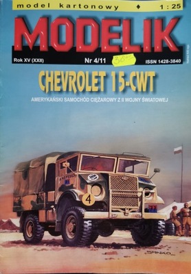 Modelik 4/11 Chevrolet 15-CWT