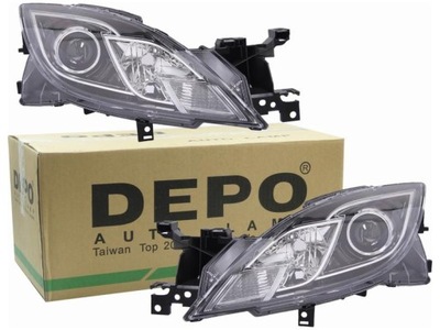 Лампи фари mazda 6 gh 07-13 фото №1