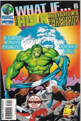 Marvel What IF...? Komiks 80/1995 j.ang Hulk / Maestro