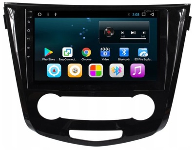 RADIO NAVEGACIÓN ANDROID NISSAN QASHQAI BT +KAMERA  