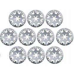 Кліпси пластини монтажні захист теплова двигуна фото №1