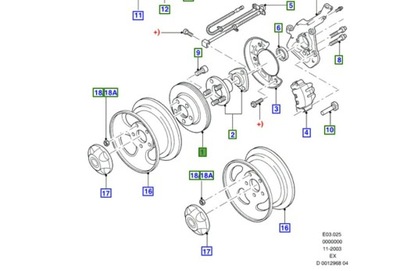 Диск тормозная передняя ford explorer 1992 - 200 фото №1