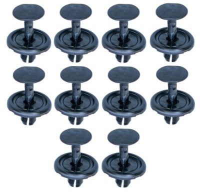 10x клипсы штифты подкрылок защита 90467-07214 toyota camry ch-r corolla yaris фото №1