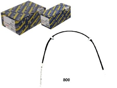 Трос тормоза ручного japanparts 4504100000 45049 фото №1