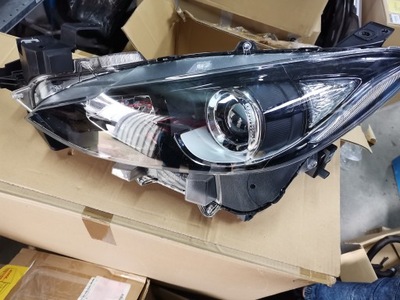 Фара лівий mazda 3 bm лінза 13-16r. фото №1