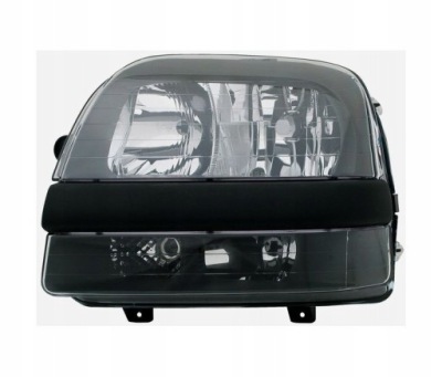 Лампа передняя левая do fiat doblo 2001-2005 чёрные фото №1