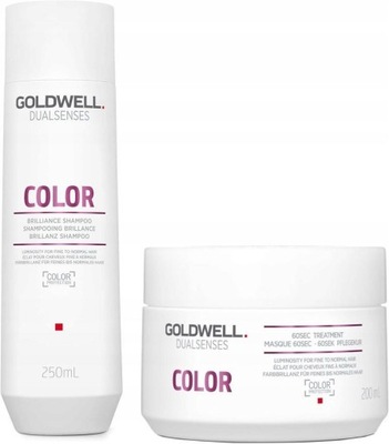 GOLDWELL COLOR SZAMPON 250 MASKA 200 FARBOWANE