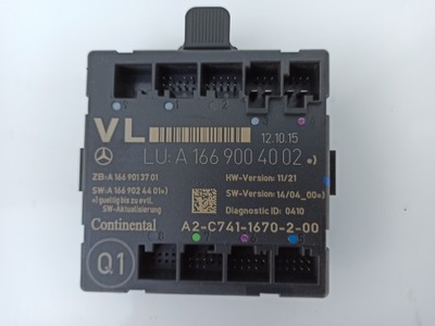 Infiniti q30 блок управления модуль дверь a1669004002 фото №1