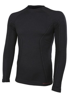 Męska Koszulka Wełna Brubeck Merino Active Wool