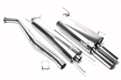 Спортивный гаситель нержавеющий opel vectra b caravan фото №1