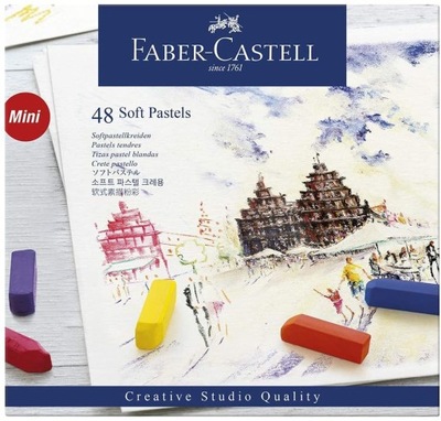 Pastele suche Mini Creative Faber-Castell - 48 kol
