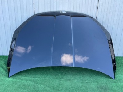 Капот кришка двигуна skoda karoq рестайлінг  lf9r чорна фото №1