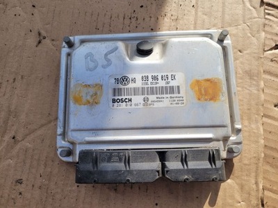 COMPUTER CONTROL UNIT ENGINE VW PASSAT B5 FACELIFT 1.9 TDI 038906019EK 0281010667  