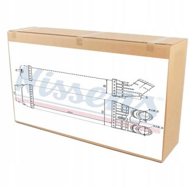 ИНТЕРКУЛЕР РАДИАТОР ВОЗДУХА NISSENS DO DS 3 1.2 THP 1.6