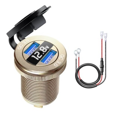 RANURA USB AUTO 12V CON WOLTOMIERZEM PARA AUDI A3 A4 A5 A6 A6 4G C7 B9  