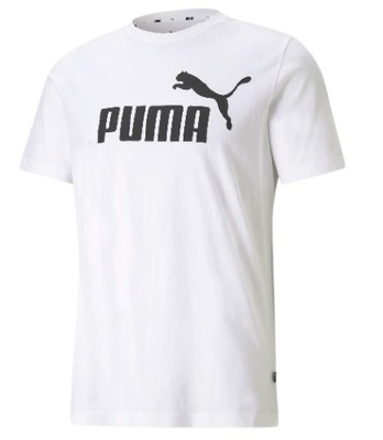 T-shirt koszulka męska PUMA 586666 02 biała XL