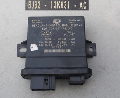 Модуль света range rover evoque bj32-13k031-ac фото №1