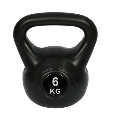 Kettlebell 6kg kettle kula do ćwiczeń odważnik 6kg Forfitter