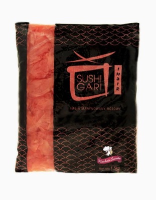 Imbir marynowany różowy Gari 1,5 kg ks SUSHI SAM