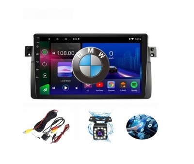 BMW 3 E46 RADIO NAVI ANDROID 12 GPS 2GB 32GB WIFI  