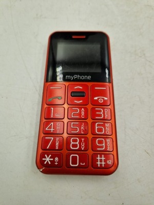 Telefon komórkowy myPhone Halo Easy 128 MB / 4 MB czerwony