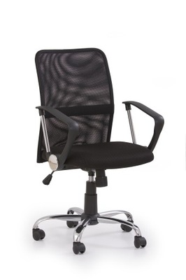 Fotel Obrotowy Biurowy Krzesło Do Biurka Czarny