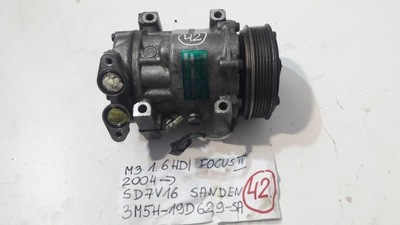 MAZDA 3 BK НАСОС КОМПРЕССОР КОНДИЦИОНЕРА 3M5H-19D629-SA SD7V16 VOLVO FORD