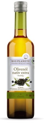 Oliwa z oliwek extra virgin owocowa BIO 500 ml Bio Planete