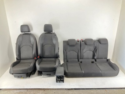 2013 seat leon 5f сиденья / заднее сиденье / обшивки / комплект фото №1
