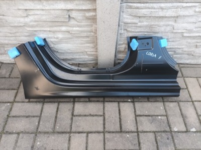 Opel corsa f порог блок двигателя правый обшивка фото №1