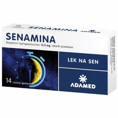 ADAMED Senamina 12,5 mg lek nasenny 14 tabletek