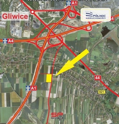 Działka, Gliwice, Sośnica, 21548 m²