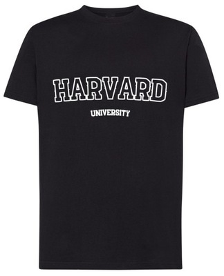 T-Shirt koszulka nadruk Harvard University r.5XL