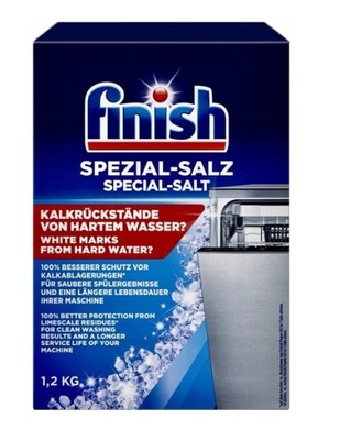 Finish Sól do Zmywarki Zmiękczająca Wodę 1,2 kg