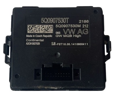 Блок управления модуль шлюз vw 5q0907530t фото №1