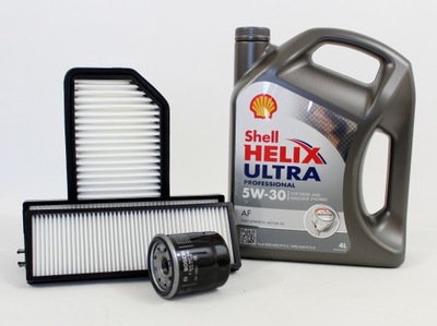 FILTROS + ACEITE SHELL 5W30 4L HYUNDAI I20 1.2 2012-  