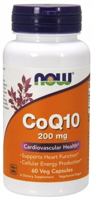 NOW Foods Koenzym Q10 200mg 60 vkaps