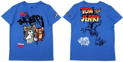 Tom and Jerry Koszulka T-Shirt r. 18/20 Kot Mysz