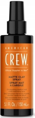 AMERICAN CREW Crew Matte Clay Spray Teksturyzujący 150ml